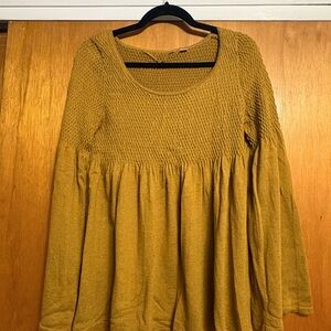 Anthropologie knitted & knotted top